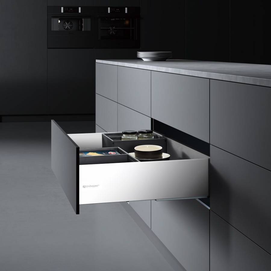 фото Комплект выдвижного ящика Unihopper Magic Box, 170*500 мм, с доводчиком, белый