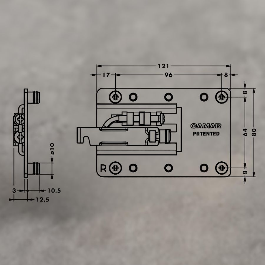 фото Подвеска каркаса усиленная 807 XL левая, CAMAR