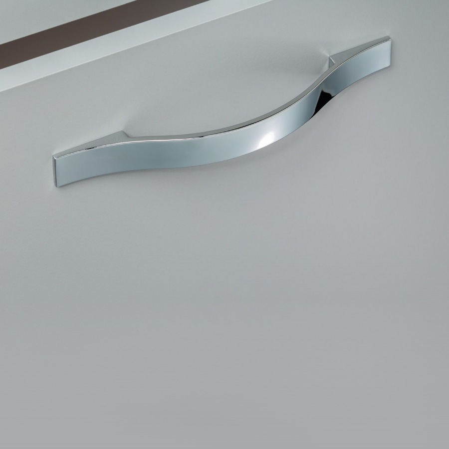 фото Ручка-скоба, 160 мм, хром глянцевый