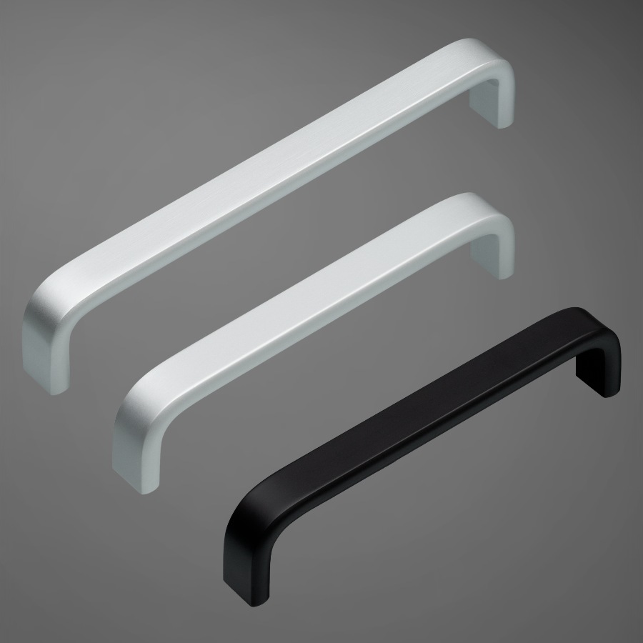 фото Ручка-скоба РИГЕЛЬ, 160 мм, алюминий