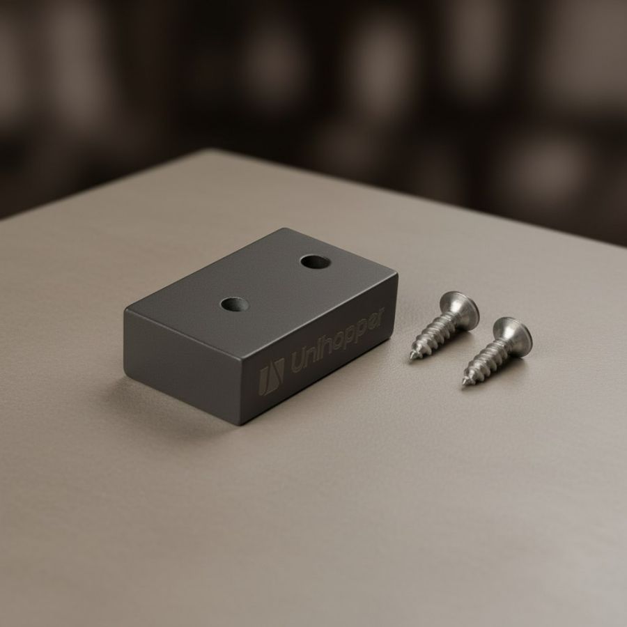 фото Держатель боковой МОНИКА для прямоугольной штанги