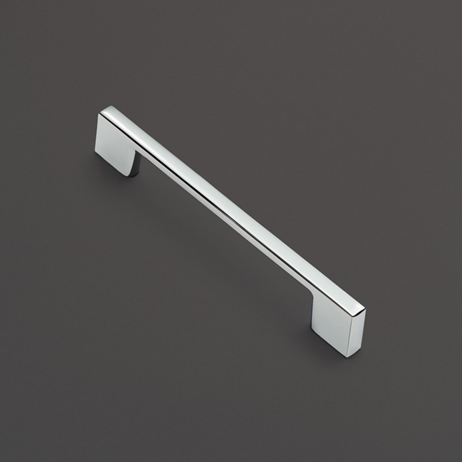 фото Ручка-скоба СИРИУС, 128 мм, хром глянцевый