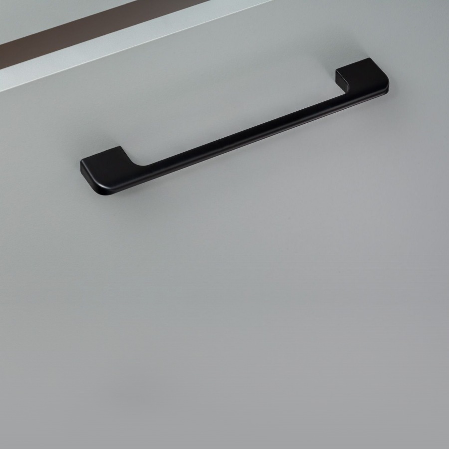 фото Ручка-скоба НИКС, 192 мм, черный матовый