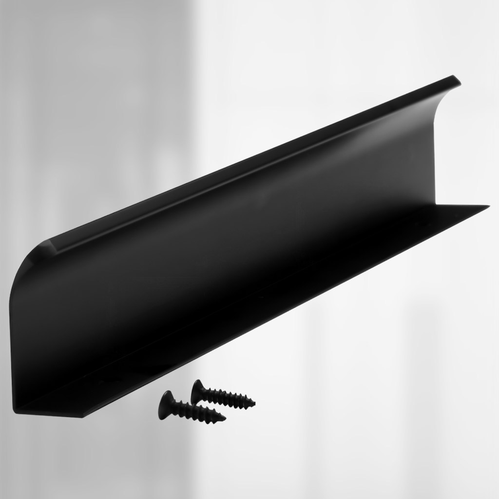 фото Ручка-скоба ТИТАН, 224/300 мм, черный матовый