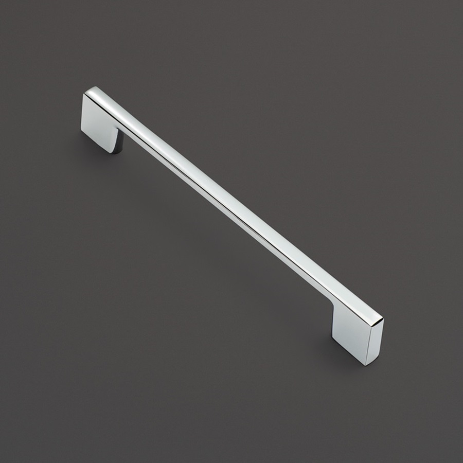 фото Ручка-скоба СИРИУС, 160 мм, хром глянцевый