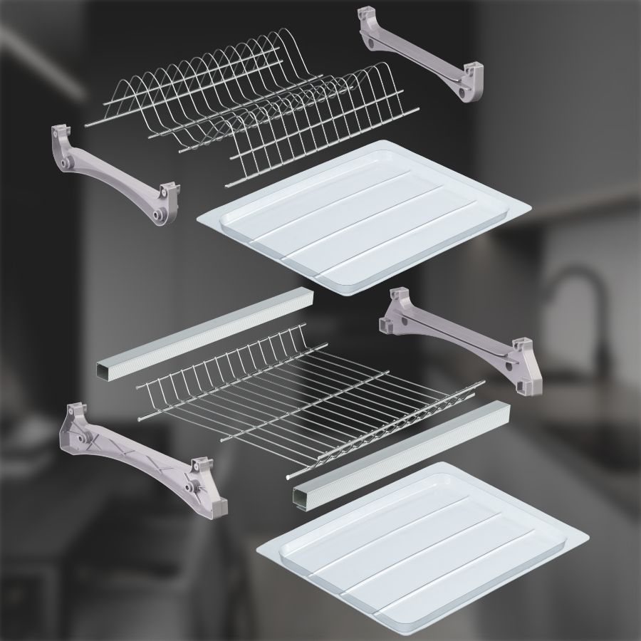 фото Посудосушитель Var3 в шкаф 400 мм