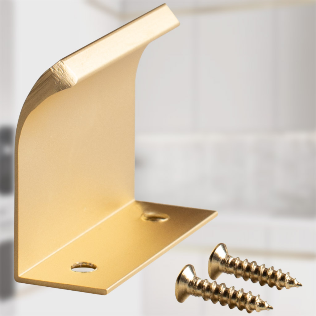 фото Ручка-скоба ТИТАН, 32/50 мм, золото матовое