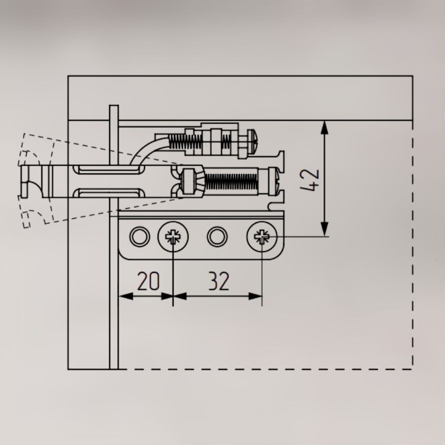 фото Подвеска усиленная 801(100кг) комплект левая+правая