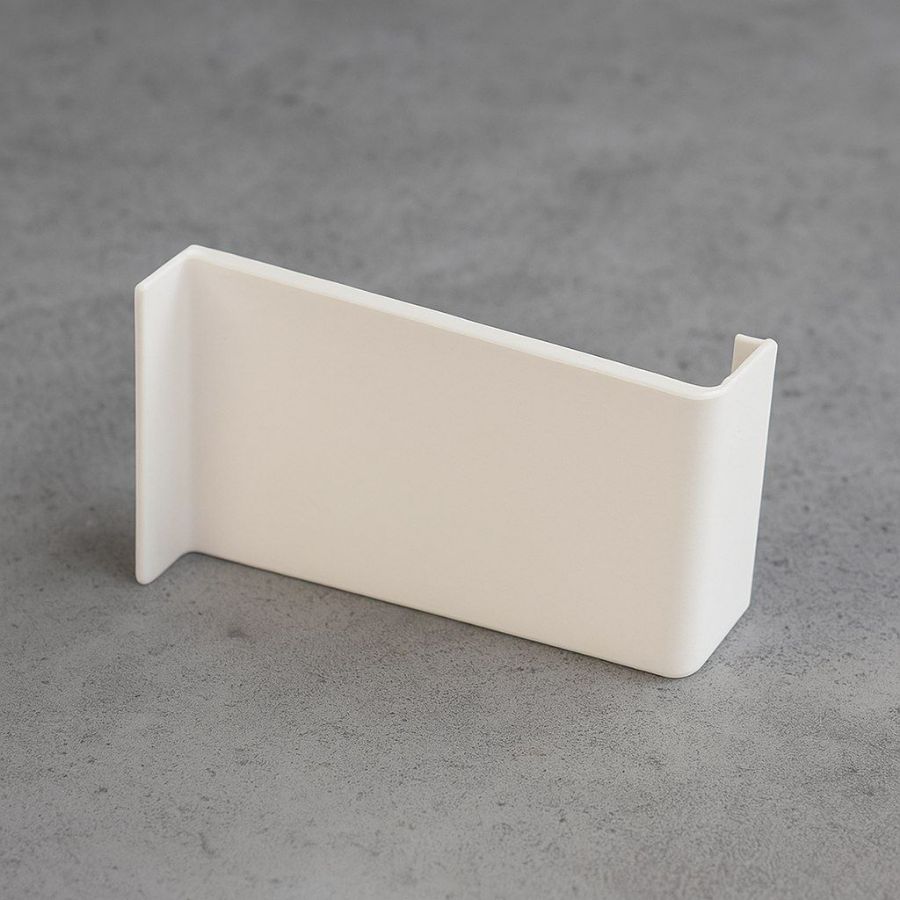 фото Крышка для подвески скелетон регулируемой белая, левая