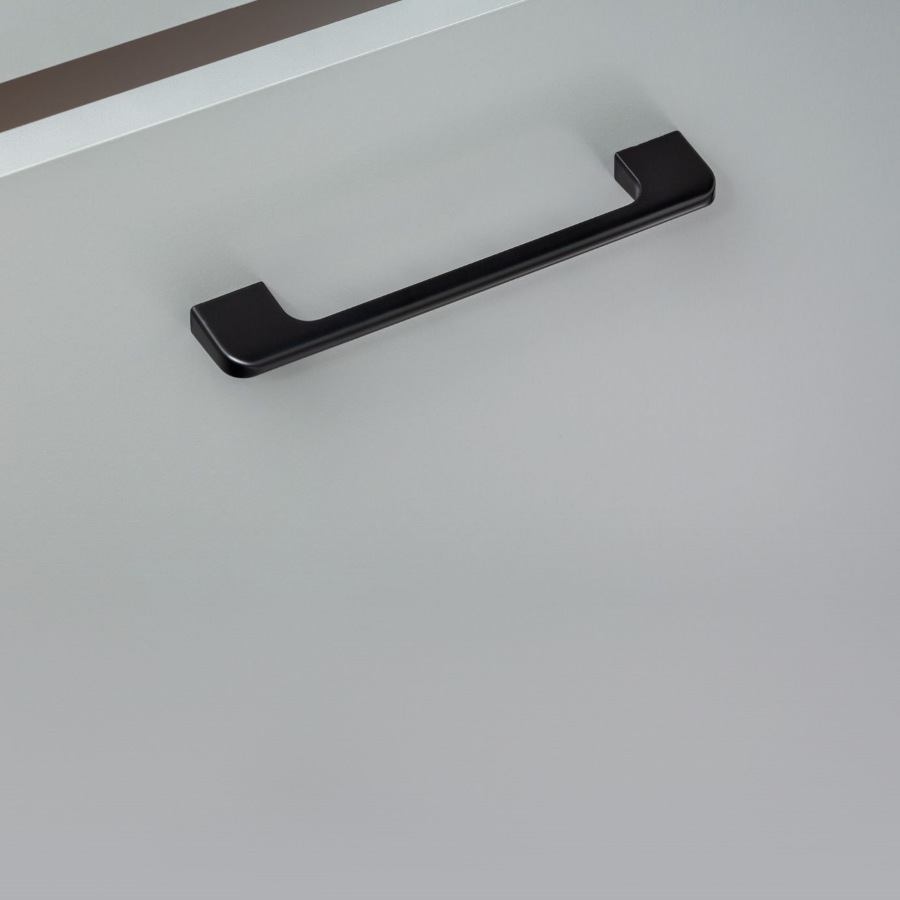 фото Ручка-скоба НИКС, 160 мм, черный матовый