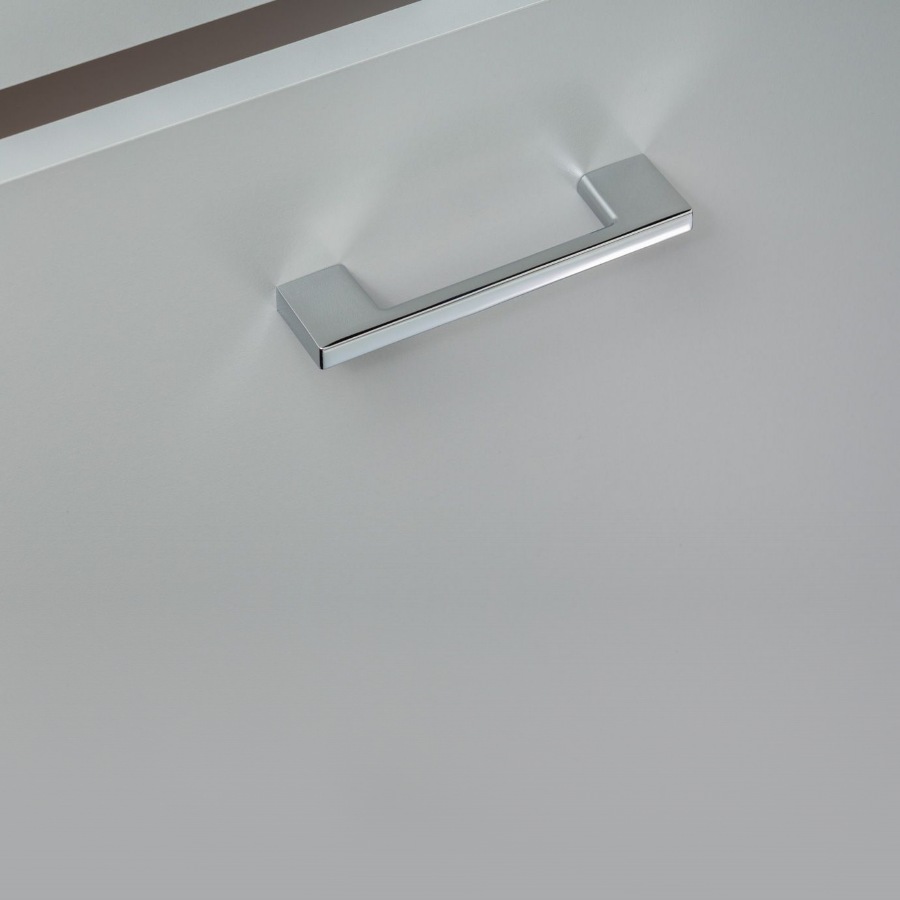 фото Ручка-скоба СИРИУС, 96 мм, хром глянцевый