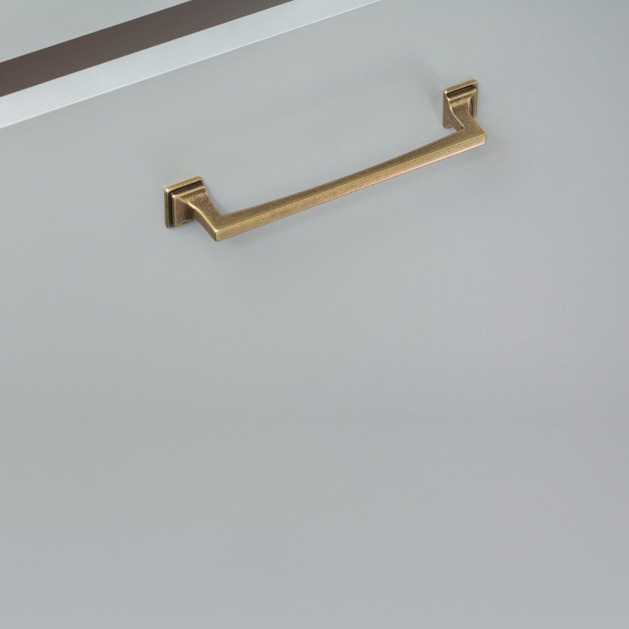 фото Ручка-скоба ГЕРА, 128 мм, бронза