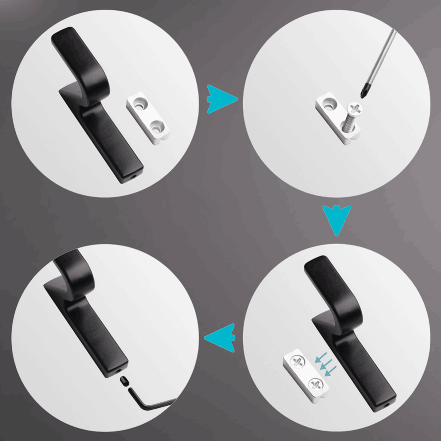 фото Крючок МЕРКУРИ однорожковый, никель матовый