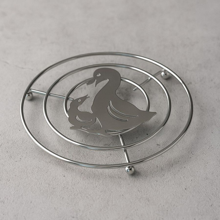 фото Подставка под горячее CWJ236G ALBA 205х17мм "Утка с утенком"