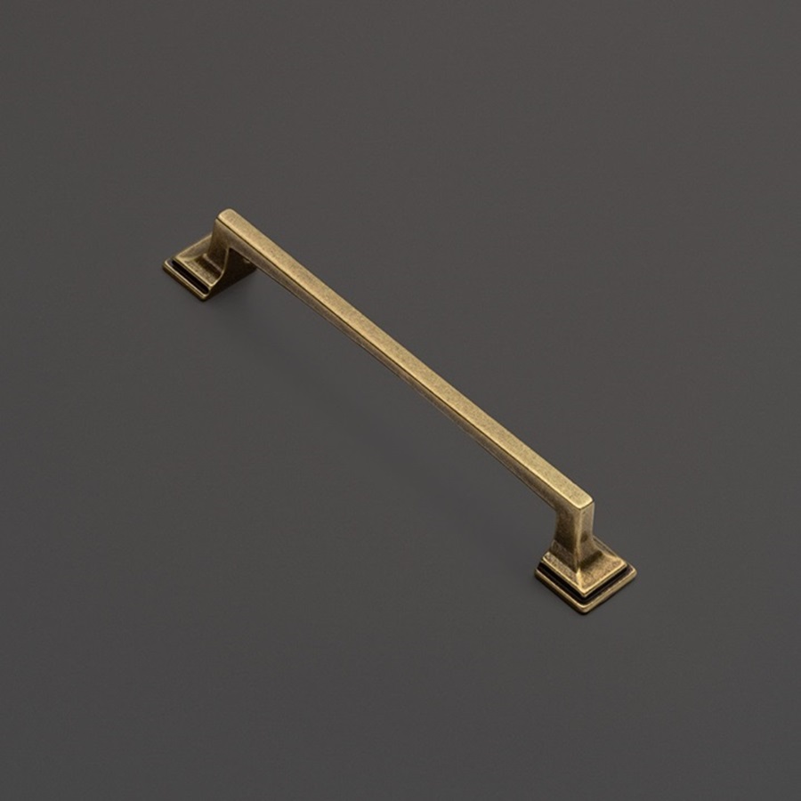 фото Ручка-скоба ГЕРА, 128 мм, бронза