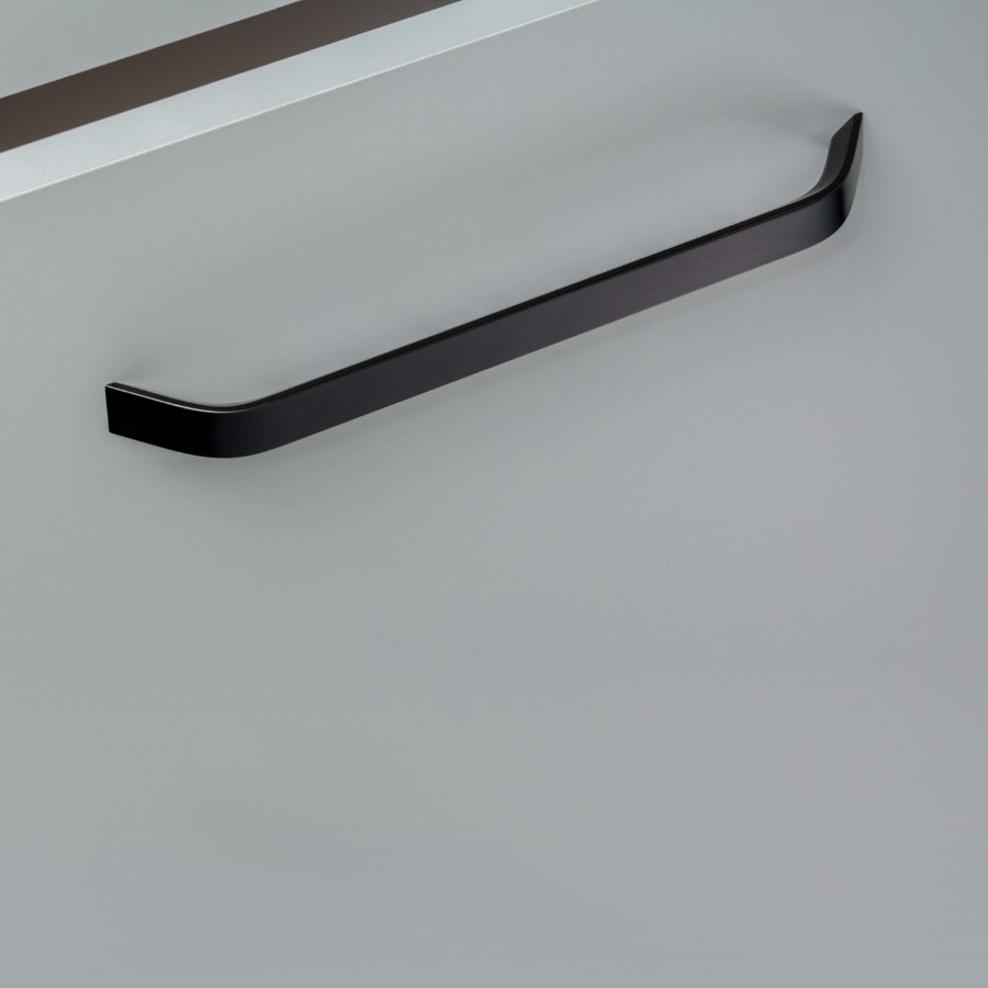 фото Ручка-скоба ДИОНИС, 224 мм, черный матовый