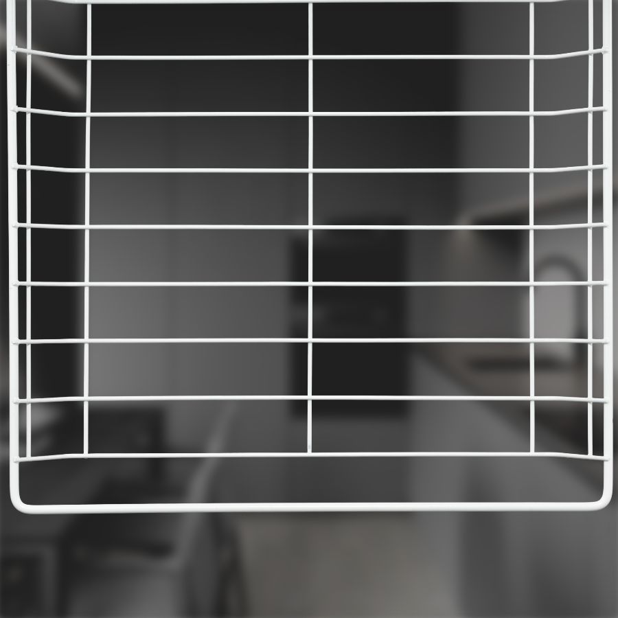 фото Посудосушитель белый в шкаф 600 мм