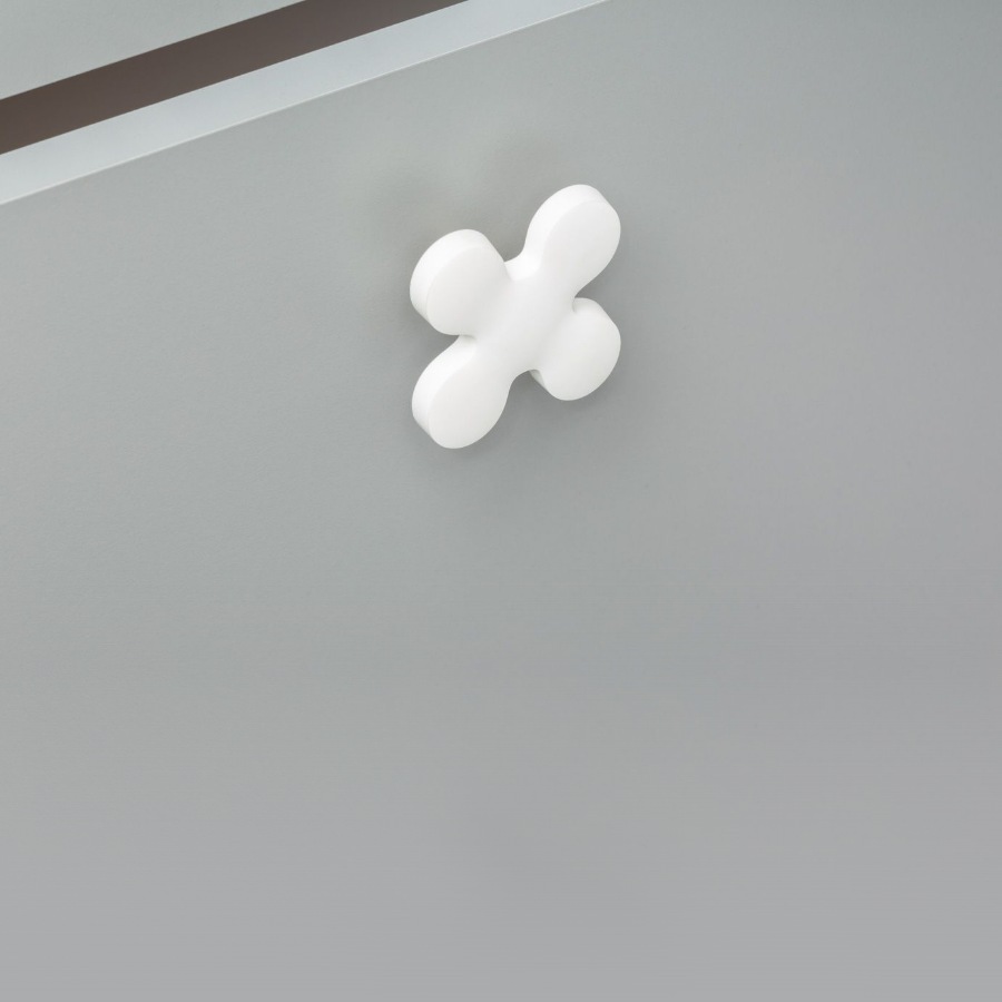 фото Ручка-кнопка ЛИЛО, белый