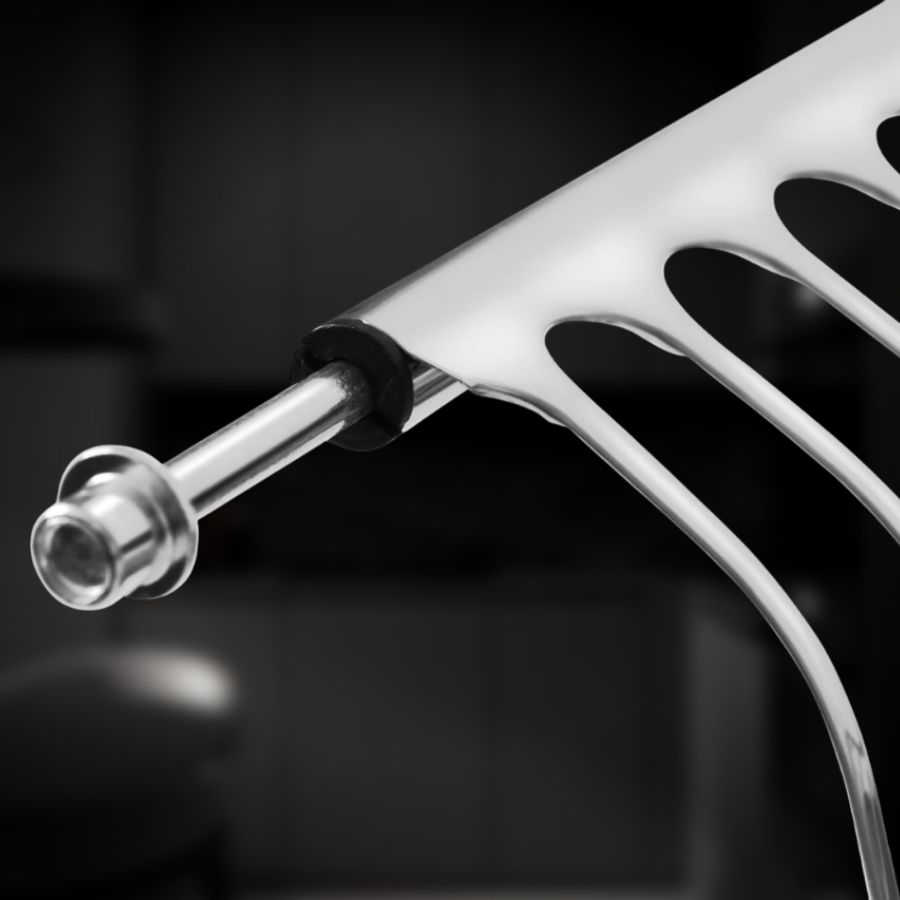 фото Посудосушитель одноуровневый из нержавеющей стали в шкаф 800 мм