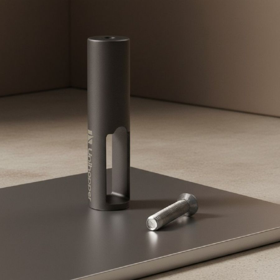 фото Держатель верхний сквозной МОНИКА для прямоугольной штанги