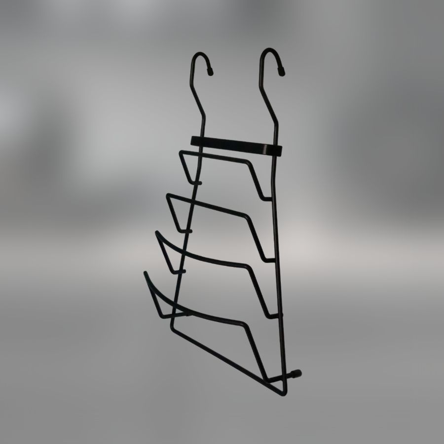 фото Полка для крышек CWJ204A.2 ALBA 210х110х370мм черный матовый