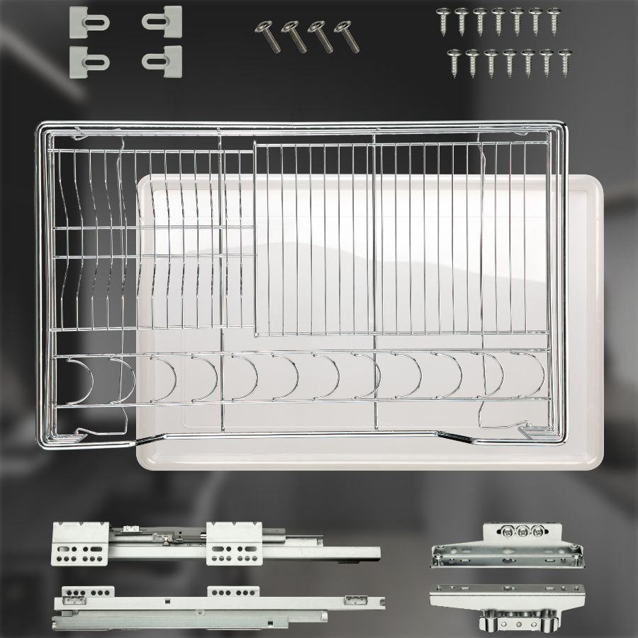 фото Посудосушитель в нижнюю базу 800 мм с доводчиком