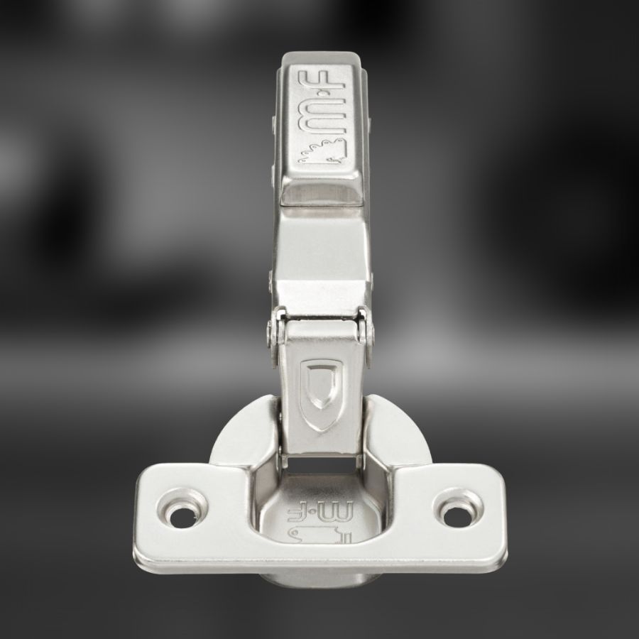 фото Петля накладная MF Прима Топ (Prima Top), с трехмерной регулировкой, 45 мм, быстросъемная, с доводчиком