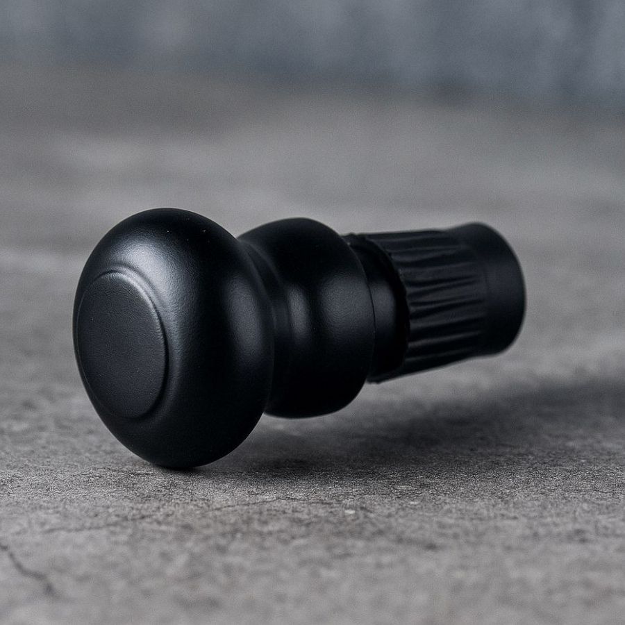 фото Заглушка для рейлинга "Ретро", черный матовый