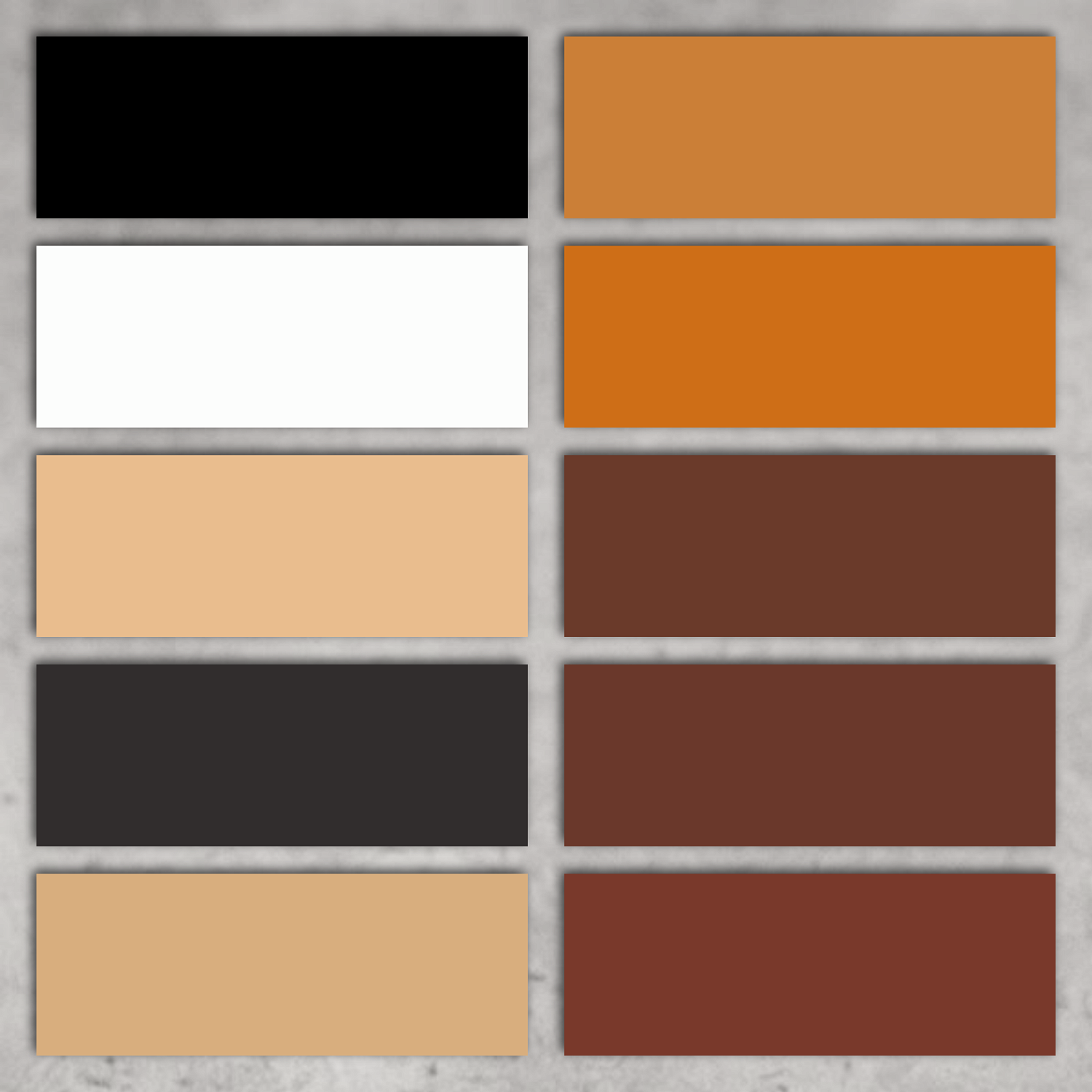 Набор восков мебельных, 10 штук