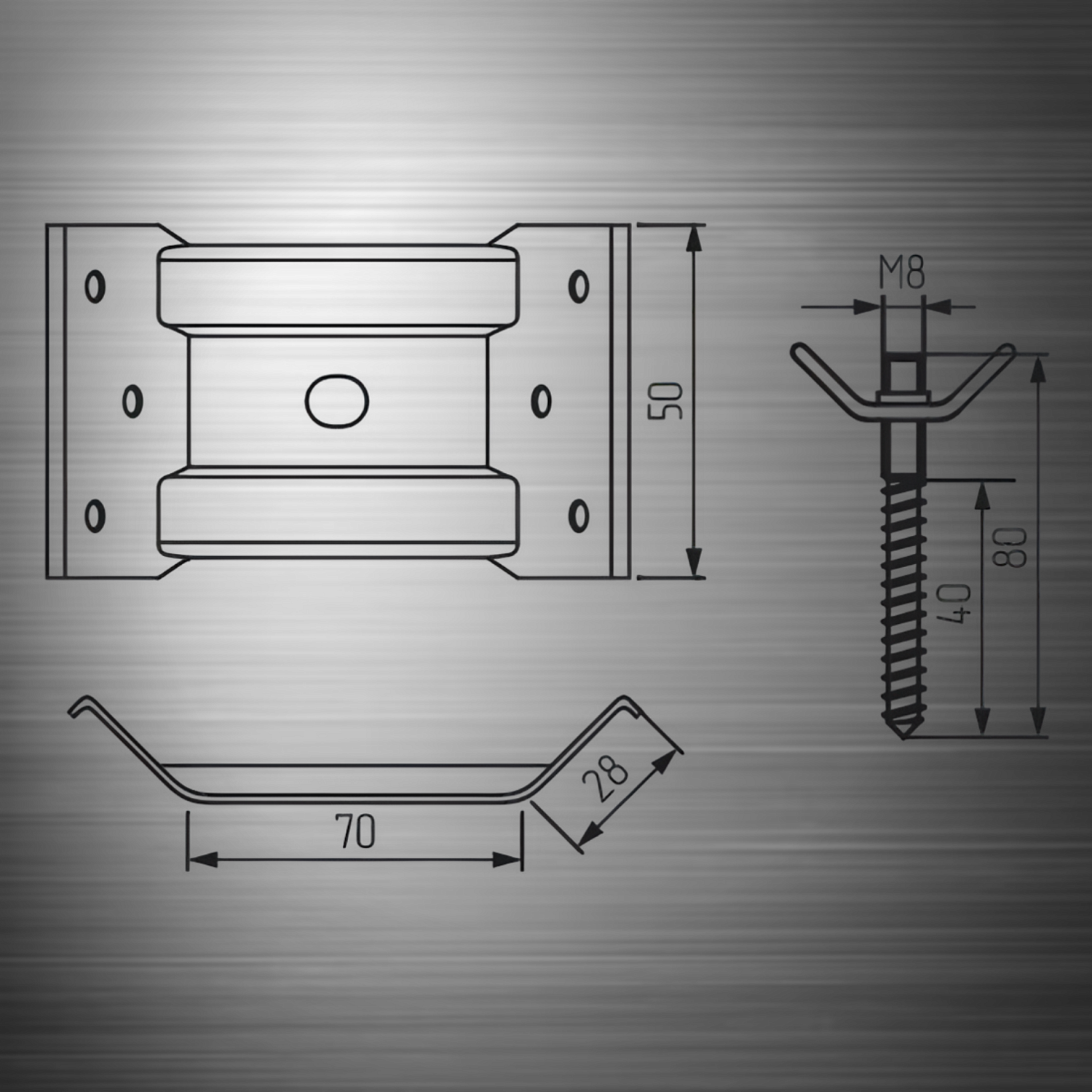 Стяжка мебельного стула